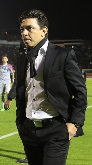 Marcelo Gallardo, l'entraîneur actuel.
