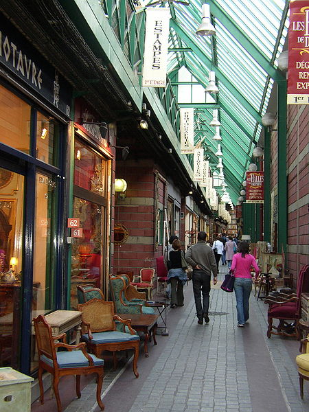 Flea market Porte de Clignancourt. From Discovering authentic Paris