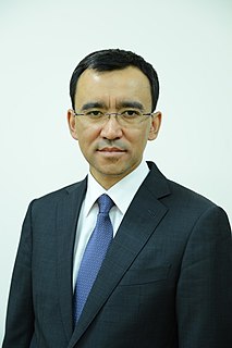 Mäulen Äşimbaev Kazakh politician