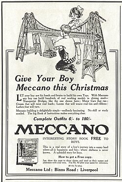 Advert in Pears' Annual Christmas 1920.