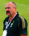 Cricket bowler Merv Hughes