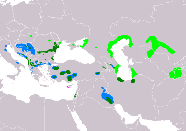 Mapa występowania