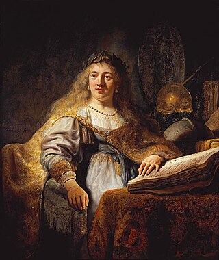 <i>Minerva</i> (painting) 1635 painting by Rembrandt van Rijn