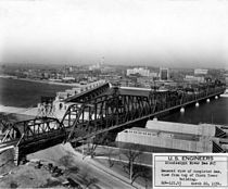 Lock and Dam No. 15 in 1934