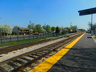 <span class="mw-page-title-main">Mokena station</span> Commuter rail station in Mokena, Illinois