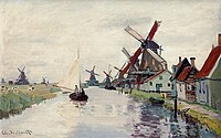 Windmills in Holland Monet w180.jpg