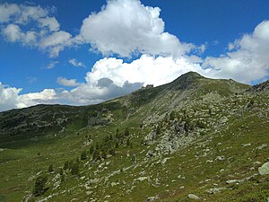 Mont Noble seen from the west