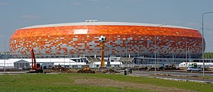 Mordwinien-Arena im Mai 2018