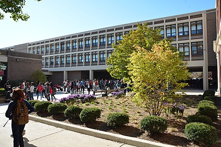 Morgan Park High School seen in 2016.