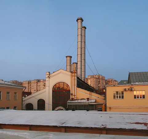 11. Здание электростанции на Болотной набережной, Москва