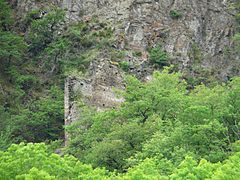 Les ruines du Castech.