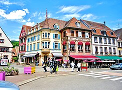 Munster. Maisons place du marché.jpg