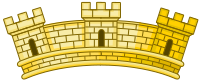 Mural Crown of a French Commune.svg