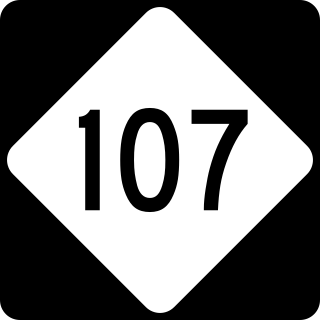 <span class="mw-page-title-main">North Carolina Highway 107</span> State highway in Jackson County, North Carolina, US