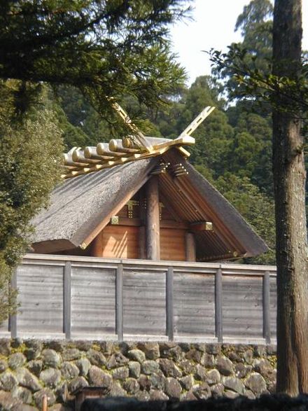 Roof of Naiku's Grand Shrine