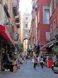 La Via San Gregorio Armeno.