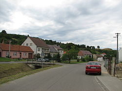 Centre of Nechvalín