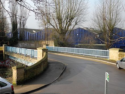 The new Wardsend bridge