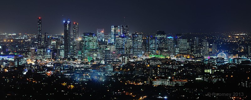 File:Night skyline of Brisbane, Queensland, Australia.jpg