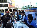 Nivín. En la Feria Escolar de Ciencias