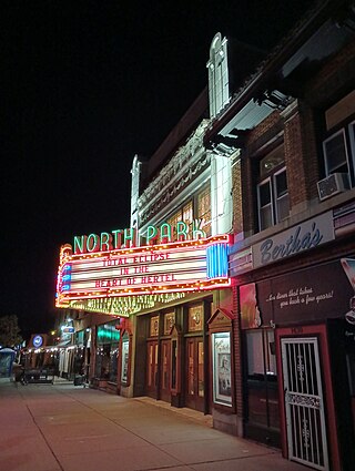 <span class="mw-page-title-main">North Park Theatre</span> Cinema in Buffalo, New York