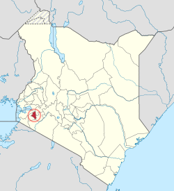 Location in Kenya