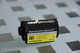 ORWO PAN 400 Filmpatrone (vor 1994)