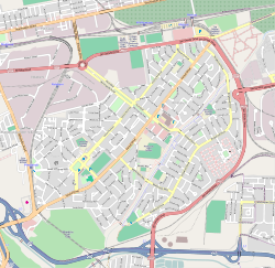 'n OpenStreetMap-straatkaart van Pinelands