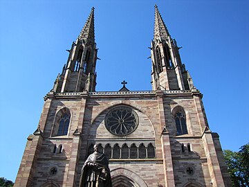 Saints-Peter-and-Paul Church, twin spires