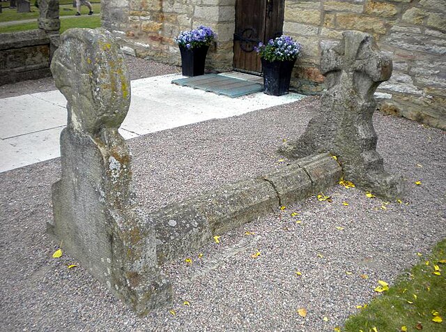 The alleged Olaf Grave at Husaby Church