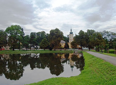 Oldřišov, střed