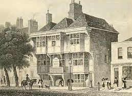 The original public house until 1829 OldQueen'sHead.jpg