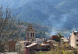 Vista de la localidad.