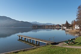 Poertschach Hauptstrasse Edelweissbad Badesteg 18112015 9078