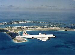 VP-16 P-3C over NAS Bermuda in 1985