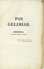 Miniatura Pan Geldhab