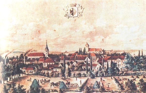 Loslau in 1874