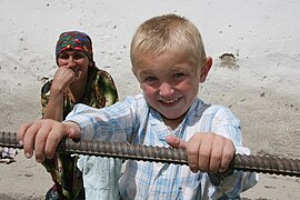 Pamiri children in Tajikistan