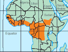 Distribucija Parachanne.gif