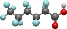 Perfluorohexanoic acid 3D BS.png