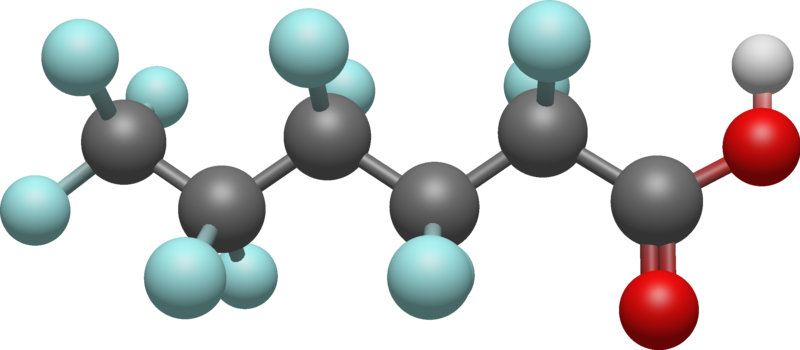 File:Perfluorohexanoic acid 3D BS.png