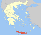 Gergeri, Heraklion, Kreta, Grecja - Widok na miast