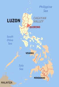 Quirino – Localizzazione