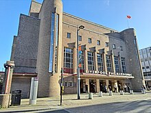 Philharmonic Hall, home of the Royal Liverpool Philharmonic Philaromic Hall, Liverpool.jpg