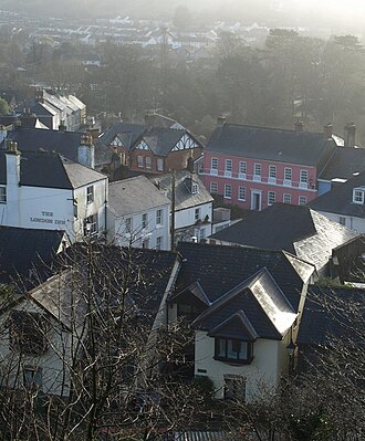 View from the castle Plympton St Maurice from the castle - geograph.org.uk - 1619827.jpg