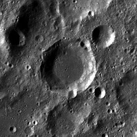 Снимок зонда Lunar Reconnaissance Orbiter.