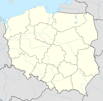 2021–22 II liga is located in Poland