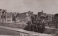 27 April 1946 - English: Polish II Corps soldier in Rome in front of Roman Forum. Polski: Żołnierz 2 Korpusu Polskiego w Rzymie przed Forum Romanum.