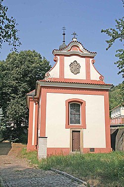 Barokní kostelík Narození Panny Marie z roku 1774