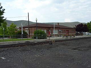 Prosser railway station, Washington, 2011